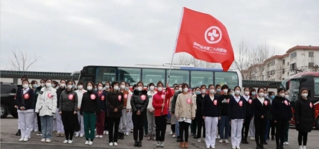 春暖花開，英雄歸來！葫蘆島市第二人民醫院支援綏中醫療隊凱旋而歸~